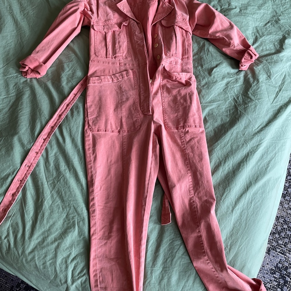 Alex Mill Expedition Jumpsuit in City Pink